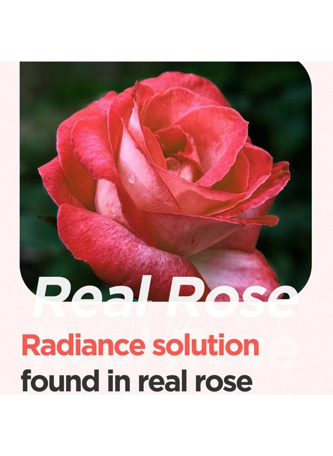 ISNTREE Real Rose Calming Face Mask 3.38 fl. oz. | Moisturizing Nourishing & Soothing 60% Damask Rose Water, Amino Acids Complex Hyaluronic Acid | Remove Dead Skin Cells Pore Build-ups | Korean Skin C