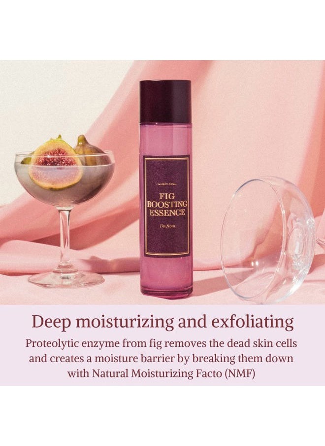 [I'M FROM] Fig Boosting Essence 150ml - Lightweight Hydration with BHA, NMF Peptide, and Polyphenol for Smooth Skin Prep, Full Hydration, and Anti-Aging Effects