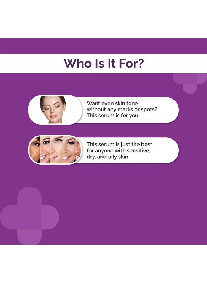 1% Hyaluronic Acid Sunscreen Serum with SPF 50 & PA+++ | Gives Broad Spectrum Protection & Helps Skin Glow | Lightweight & Non-Greasy Formula | 1.01 Fl Oz/30ml