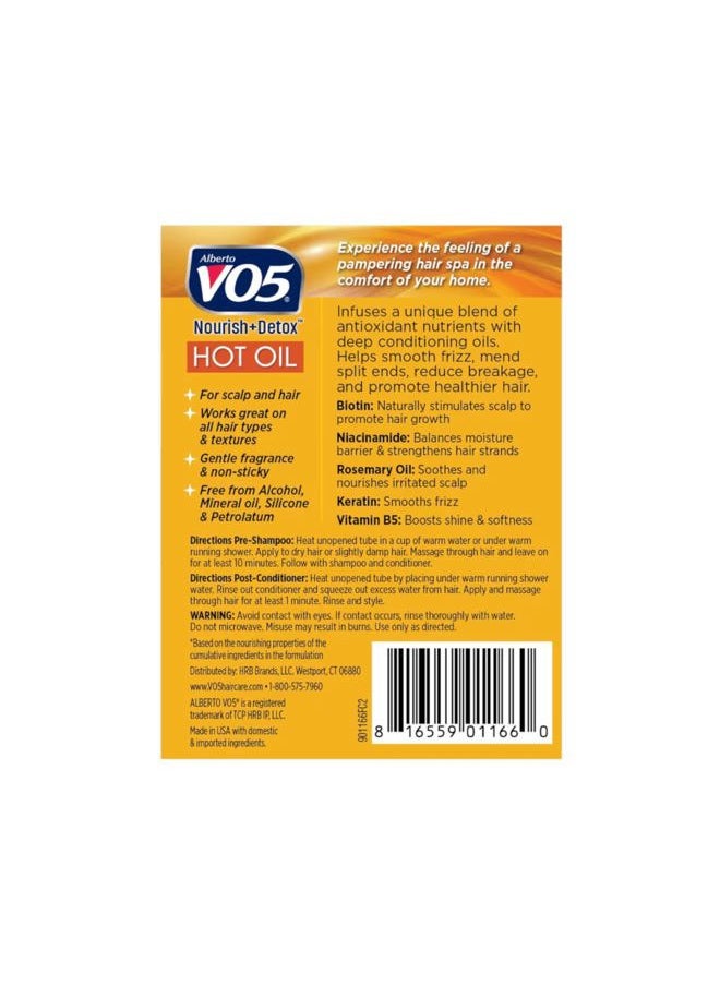 Vo5 Hot Oil Therapy Treatment 2 Count 0.5 Ounce (14ml) (2 Pack)