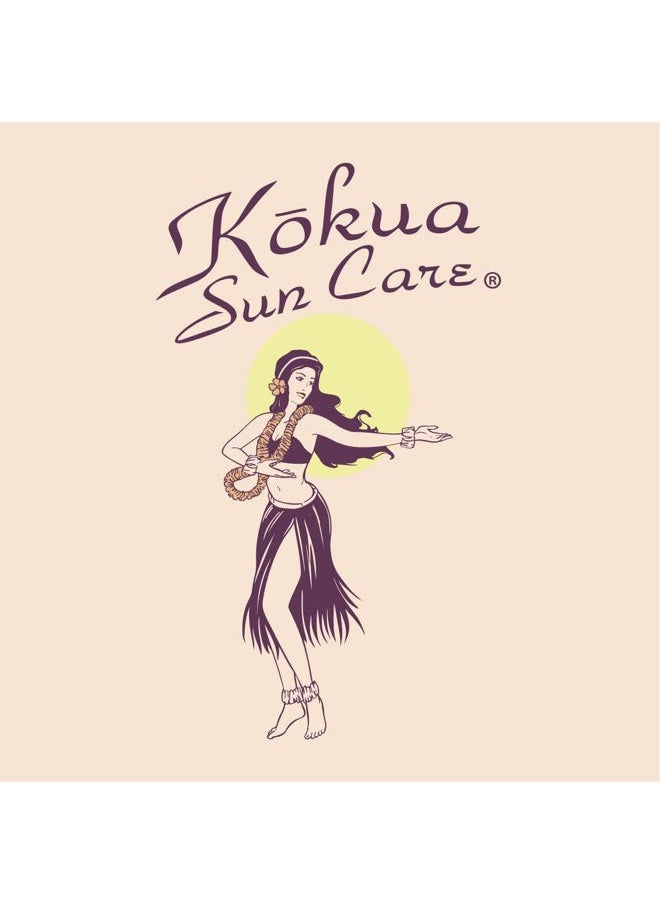 Hawaiian Tinted Non Nano Zinc Oxide Sunscreen for Face & Body, Daily SPF 30/80 Lotion, Moisturizing Sun Protection Cream, Mineral Water Resistance, Reef Safe, Cruelty Free, Vegan