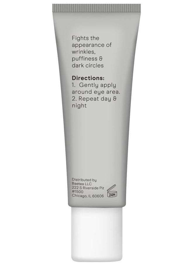 Critically Acclaimed Eye Gel - Advanced Cooling Under Eye Cream For Dark Circles and Puffiness - Anti Aging and Hydrating - Beauty Gifts for Women, Travel Size (15 ml/0.5 fl oz)