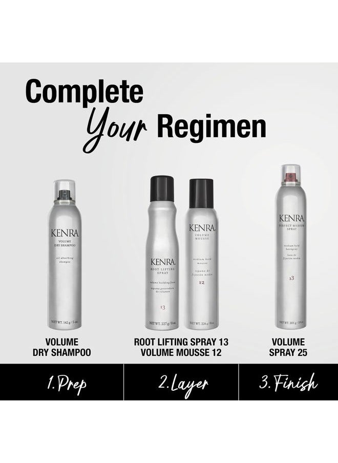 Kenra Volume Dry Shampoo | Oil Absorbing Shampoo | Translucent, Volume-Enhancing Spray | Instantly Refreshes Hair At The Root | Absorbs Oils & Impurities | All Hair Types | 5 oz