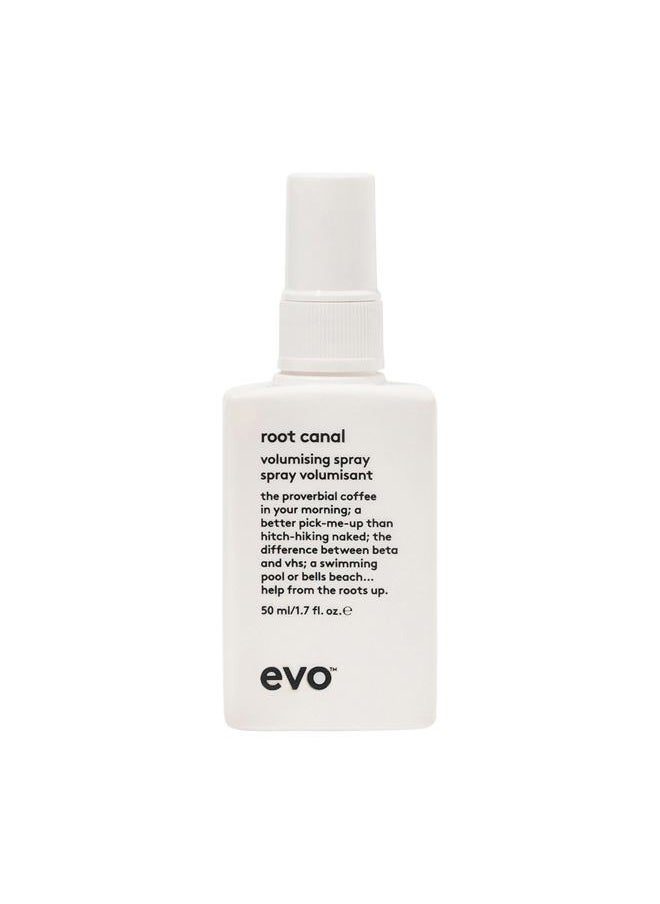 Root Canal Volumizing Spray - Texture Boost Supports Roots Natural Thickening Lightweight Hair Styling Spray - Travel Size, 50ml / 1.7fl.oz