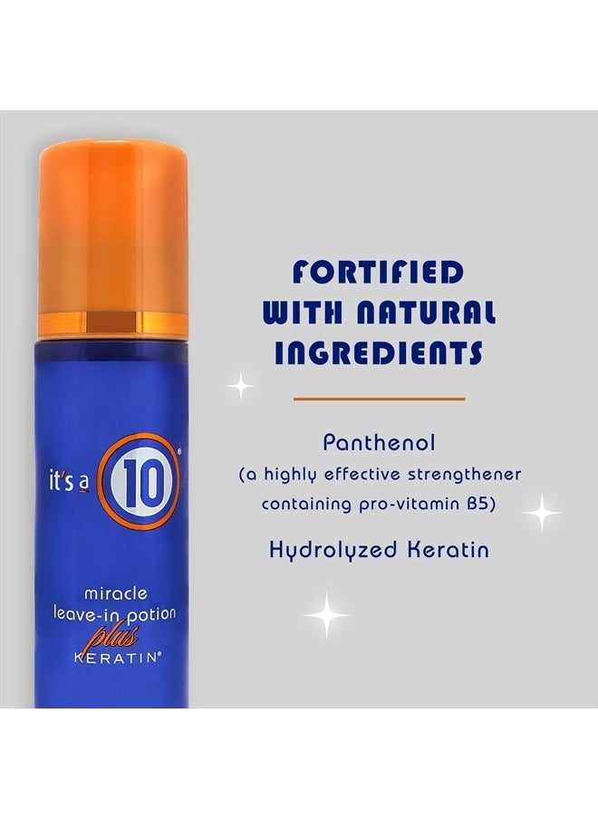 Miracle Leave-In Potion Plus Keratin, 3 fl. oz.