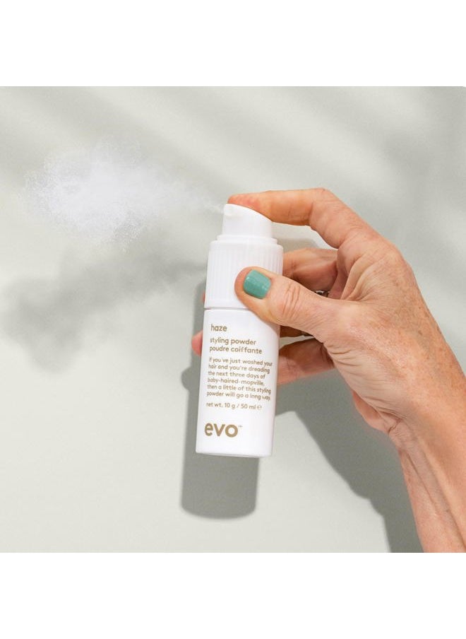Haze Styling Powder Spray Pump - Touchable Hair Texture Spray - Volumising with Matte Finish, for Fine Hair - 50ml / 10g