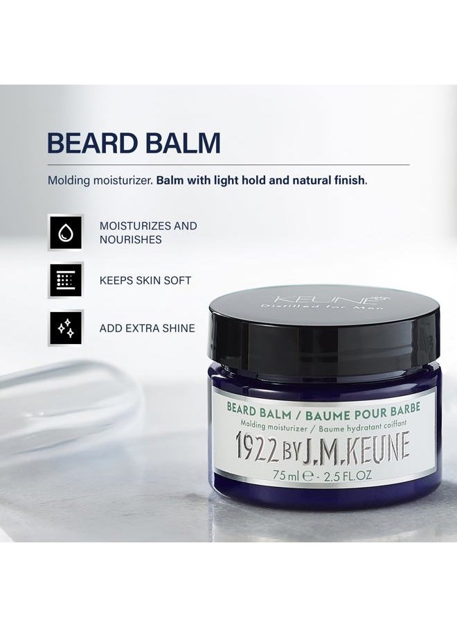 1922 by J.M. Keune Beard Balm, Moisturizing & Conditioning Balm for Beard Care, 2.5 Fl Oz