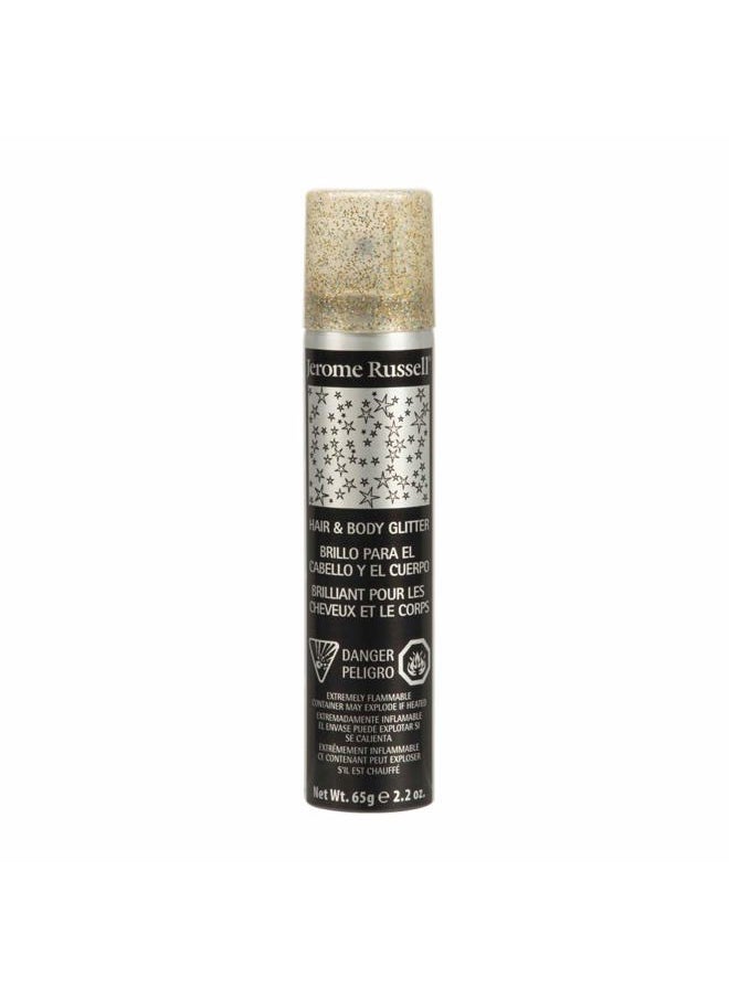 Temporary Hair and Body Glitter Color Spray, Travel Spray, Lightweight, Adds Sparkly Shimmery Glow, Perfect to use On Hair, Skin, or Clothing, 2.2 oz - MULTI-COLOR x 1 Pack