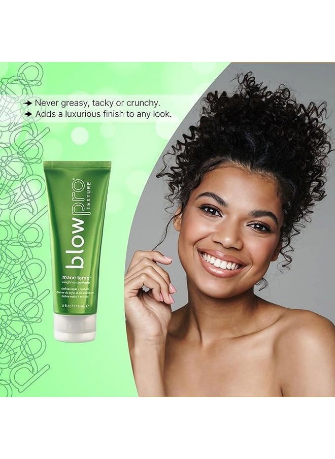 Weightless Soft Pomade, 4oz - Define, Manage, Maintain Style for Both Long and Short Hair - Infused with Protein, Silk & Soy - All Hair Types including Colored Hair