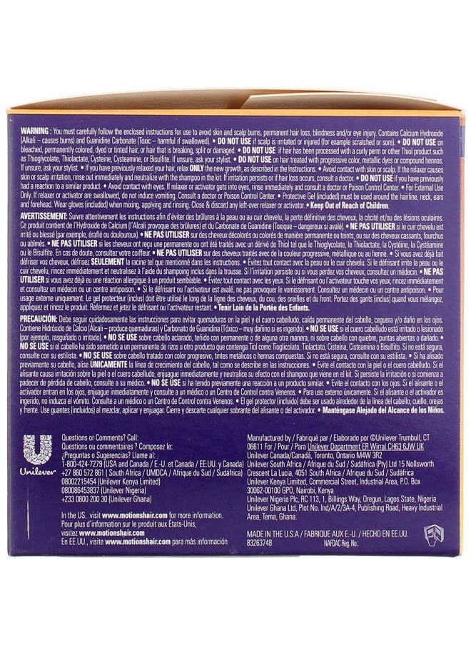 Smooth and Straighten Silkening Shine No-Lye Relaxer System