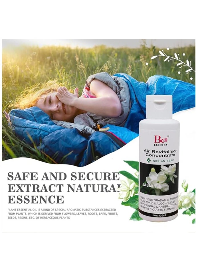 Jasmine 120ML - Beshion Air Revitalisor Concentrate Water-Soluble Drops For Humidifier