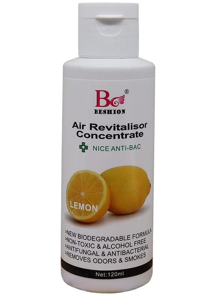 Lemon 120ML - Beshion Air Revitalisor Concentrate Water-Soluble Drops For Humidifier