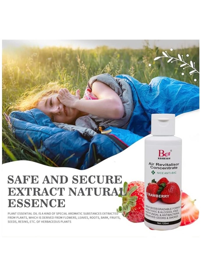 Strawberry 120ML - Beshion Air Revitalisor Concentrate Water-Soluble Drops For Humidifier