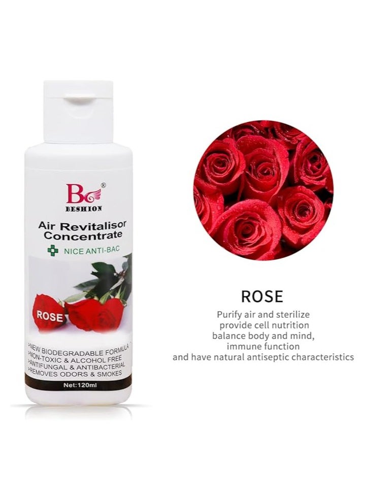 Rose 120ML - Beshion Air Revitalisor Concentrate Water-Soluble Drops For Humidifier