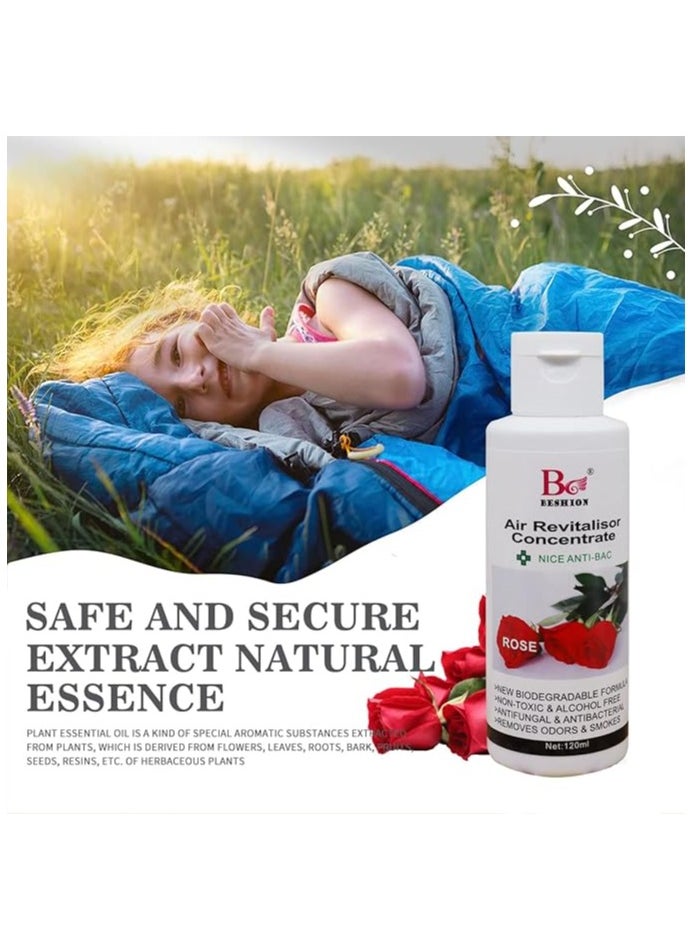 Rose 120ML - Beshion Air Revitalisor Concentrate Water-Soluble Drops For Humidifier