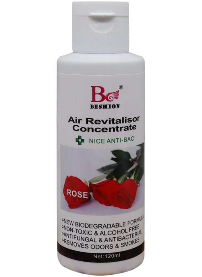 Rose 120ML - Beshion Air Revitalisor Concentrate Water-Soluble Drops For Humidifier