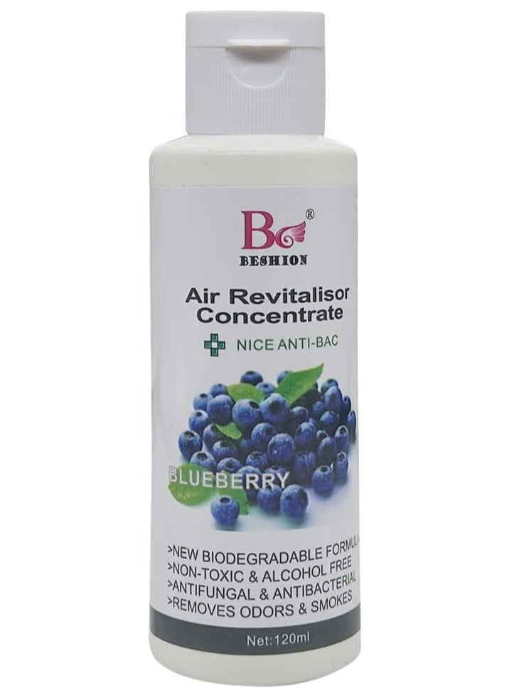 Blueberry 120ML - Beshion Air Revitalisor Concentrate Water-Soluble Drops For Humidifier