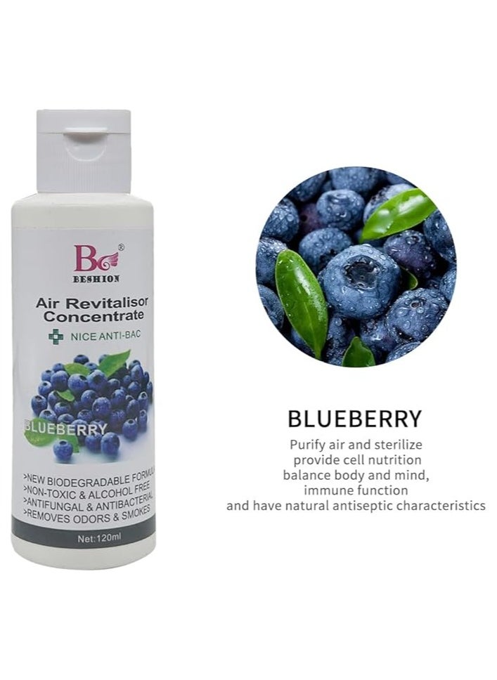 Blueberry 120ML - Beshion Air Revitalisor Concentrate Water-Soluble Drops For Humidifier