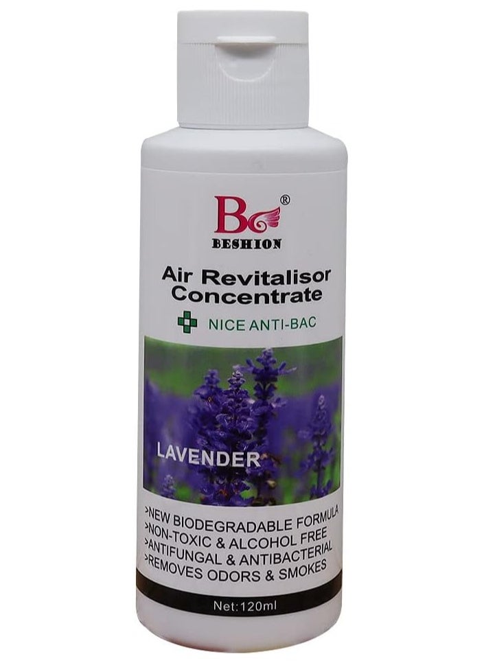 Lavender 120ML - Beshion Air Revitalisor Concentrate Water-Soluble Drops For Humidifier