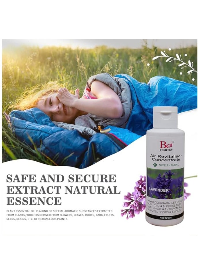 Lavender 120ML - Beshion Air Revitalisor Concentrate Water-Soluble Drops For Humidifier