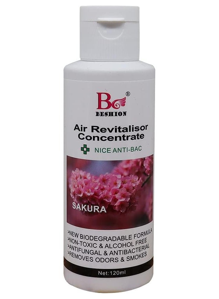 Sakura 120ML - Beshion Air Revitalisor Concentrate Water-Soluble Drops For Humidifier