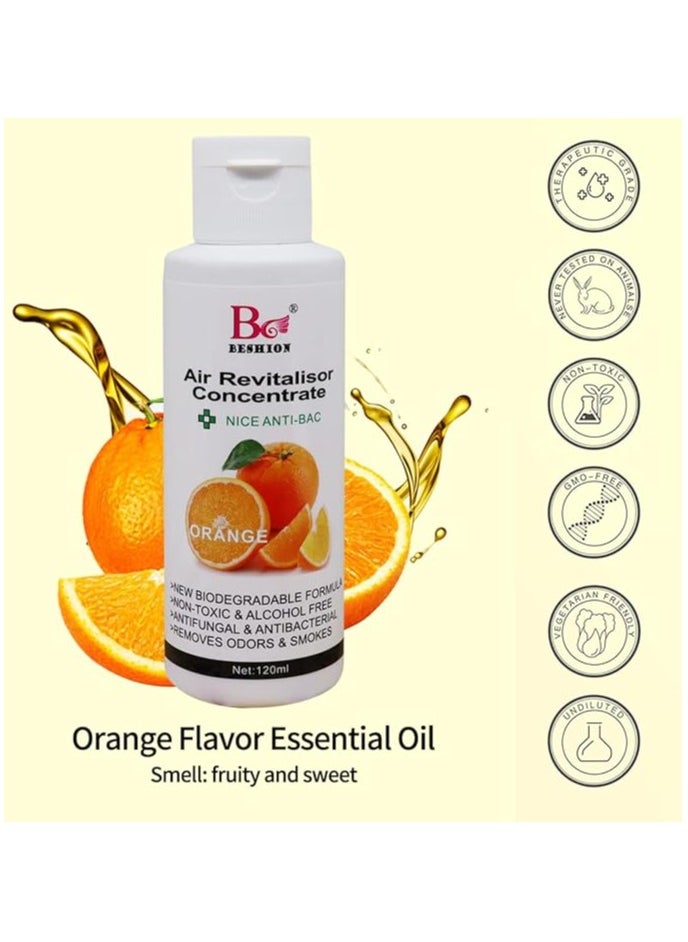 Orange 120ML - Beshion Air Revitalisor Concentrate Water-Soluble Drops For Humidifier