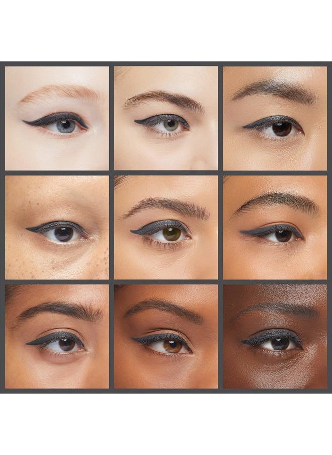 Precision Eyeliner, Silicone Based, Rich Pigment, Gentle Application, Dramatic Smoky Effect To Soft Everyday Wear, Sensitive Eyelids, Sets Itself, Can Be Sharpened, Black Onyx