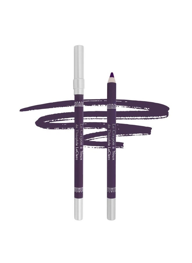 Eyeliner Pencil - Long Lasting Precision Sharp Tip Eye Pencil for Water Line & Lash Line Use as Highlighter, Concelear, Under Eye Smudge Proof Smokey Eye Makeup Easy to Color (Violine)