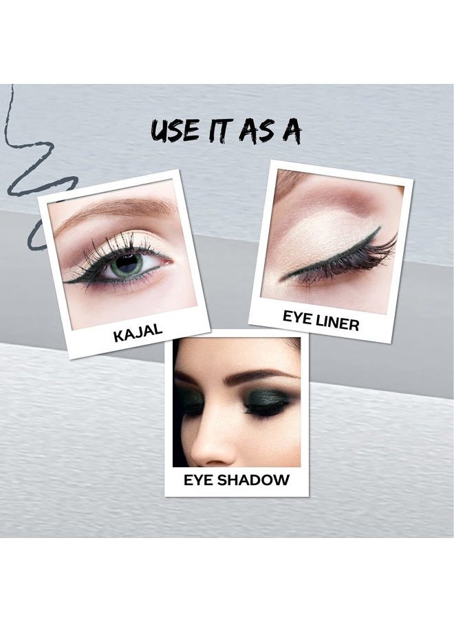 Ultime Pro Eyeliner Pencil - Black Sparkle | 8 Hour Long Lasting | Smooth One Stroke Application | Soft Blendable Formula | Waterproof & Smudge Proof | 0.04 Oz (1.2g)