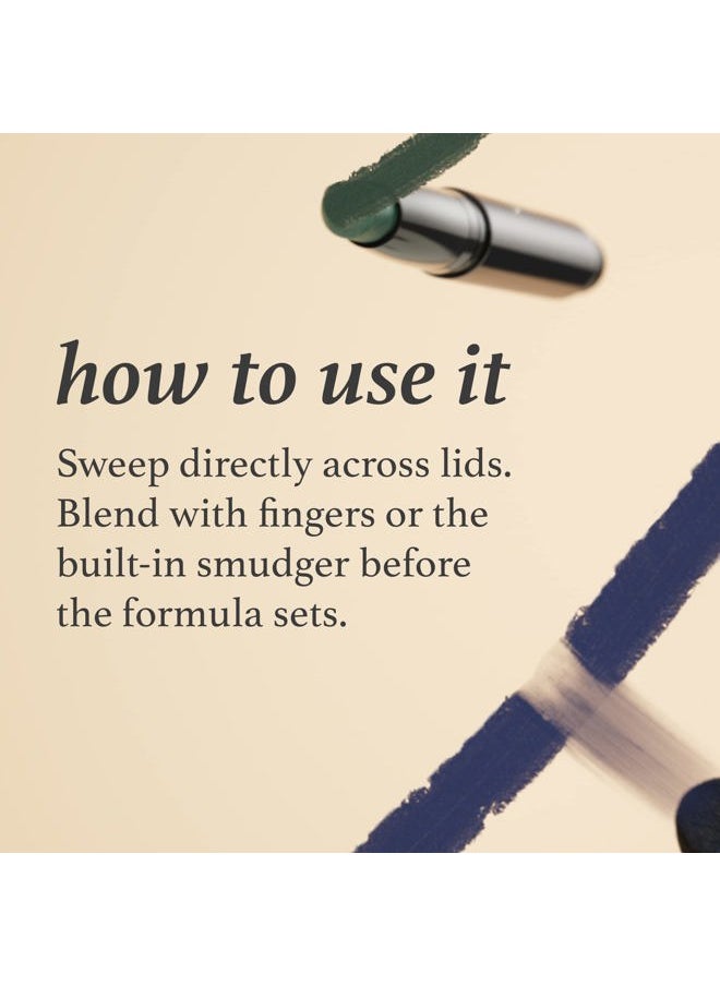 Eyeshadow 101 Crème-to-Powder Waterproof Shadow Stick – Copper Shimmer – Long-Lasting, Crease-Proof, Shimmer Cream Eyeshadow with Built-in Smudger