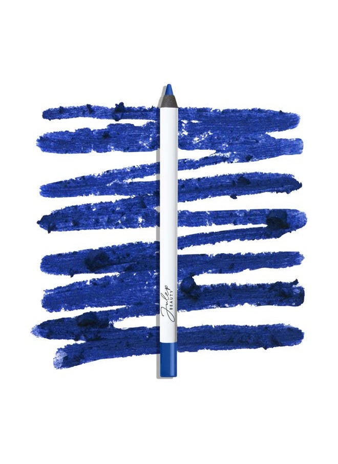 When Pencil Met Gel Sharpenable Multi-Use Longwear Eyeliner Pencil - Ocean Blue - Transfer-Proof - High Performance Liner