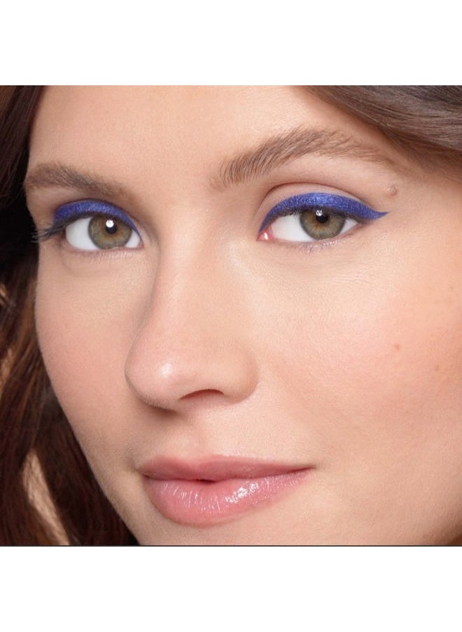 When Pencil Met Gel Sharpenable Multi-Use Longwear Eyeliner Pencil - Ocean Blue - Transfer-Proof - High Performance Liner