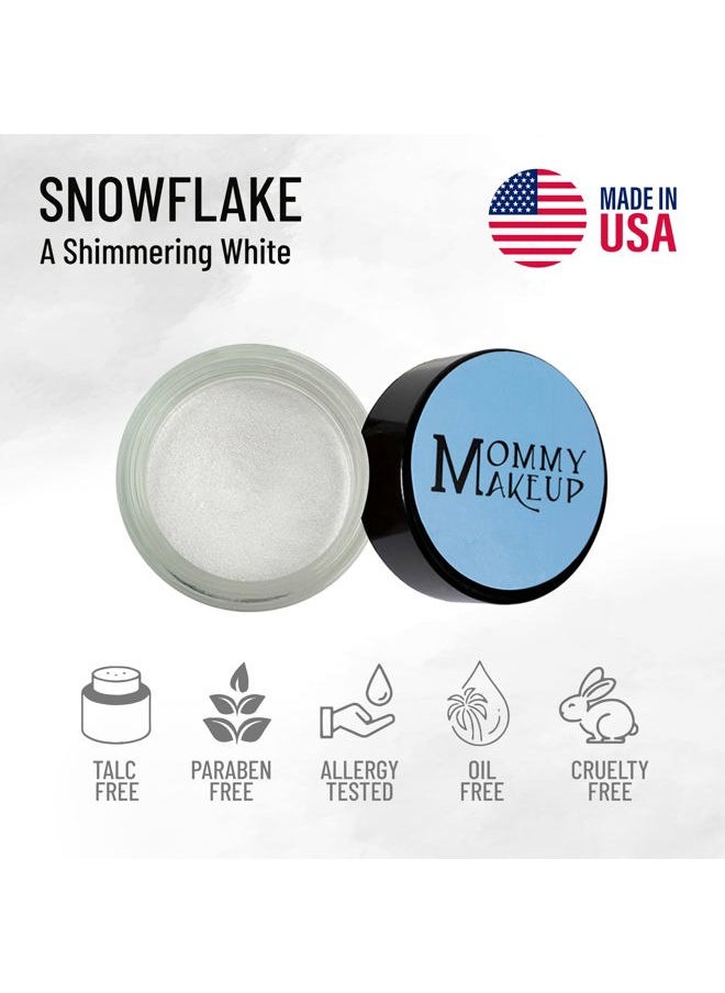 Any Wear Creme Eyeshadow - Waterproof, Smudge-proof, Highly Pigmented - Cream Eye Shadow for Eyes, Cheeks & Lips - Oil-free, Paraben-Free, Cruelty Free (Snowflake)