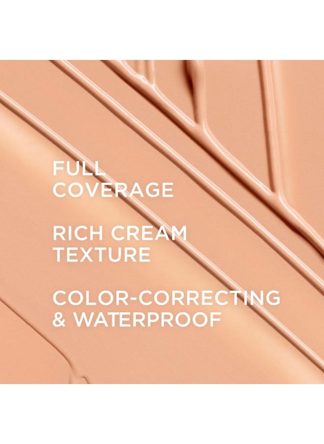 Bye Bye Under Eye Full Coverage Concealer - for Dark Circles, Fine Lines, Redness & Discoloration - Waterproof - Natural Finish – 30.5 Tan (C), 0.4 fl oz