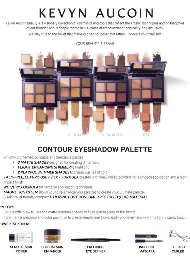 The Contour Eyeshadow Palette in Shade Medium