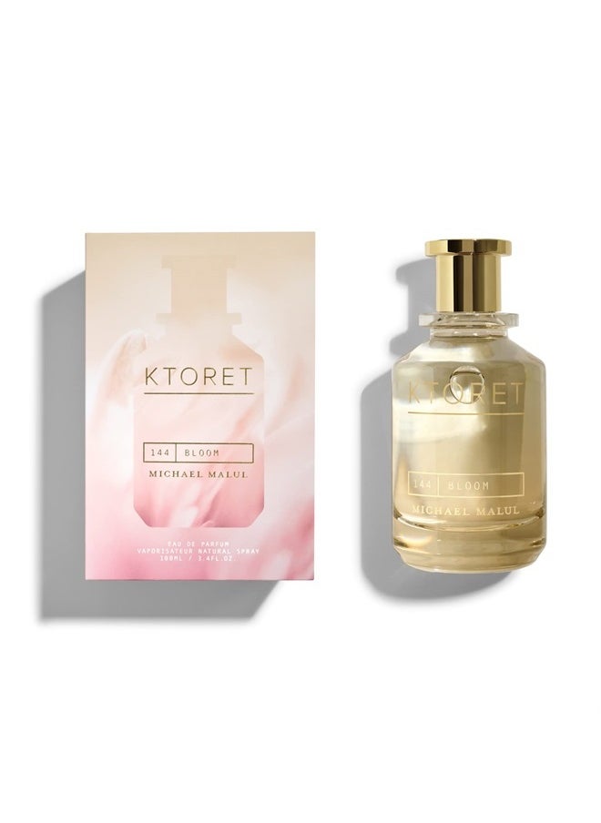 KTORET 144 Bloom Eau de Parfum for Women - 100ml | 3.4oz