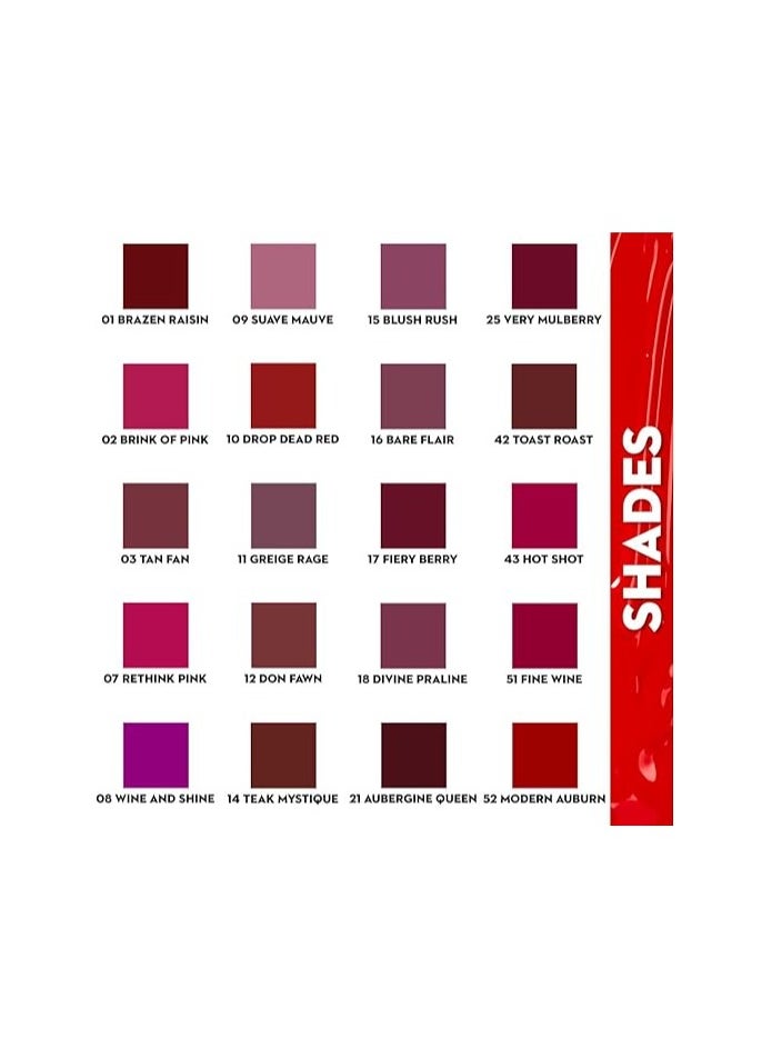 SUGAR Cosmetics Smudge Me Not Liquid Lipstick14 Teak Mystique (Warm Brown) Intensely Pigmented Liquid Matte Finish, Longwearing Formula, Smudgeproof