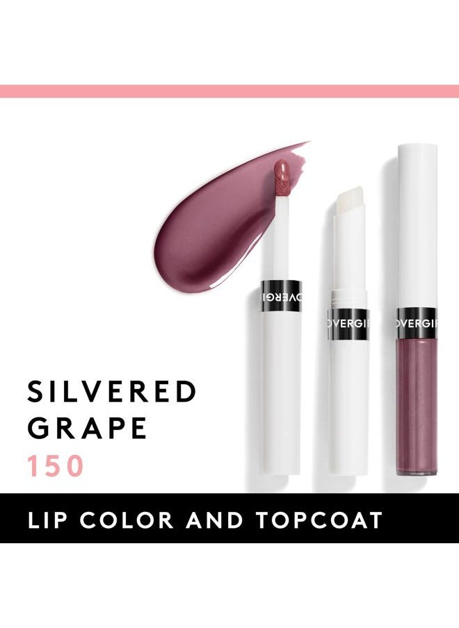 Outlast All-Day Lip Color with Moisturizing Topcoat, New Neutrals Shade Collection, Silvered Grape, Pack of 1