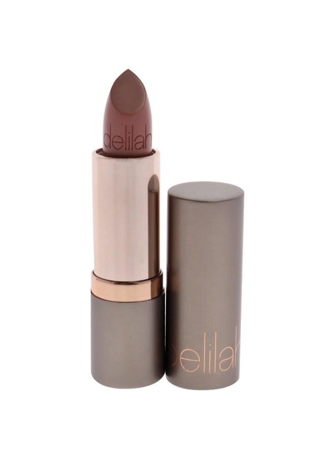 delilah - Colour Intense Cream Lipstick - Whisper - Rich Pigmented - Long Lasting, Hydrating, Velvety Creamy Lipstick For Women - Silky Matte Finish - Infused with Vitamin E - Vegan - 3.7g / 0.13 Oz