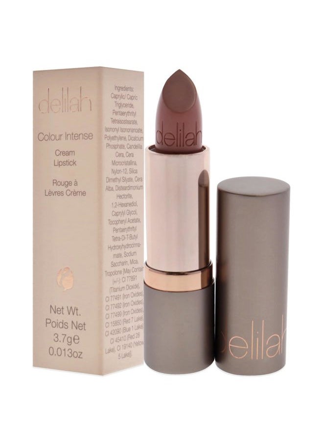 delilah - Colour Intense Cream Lipstick - Whisper - Rich Pigmented - Long Lasting, Hydrating, Velvety Creamy Lipstick For Women - Silky Matte Finish - Infused with Vitamin E - Vegan - 3.7g / 0.13 Oz