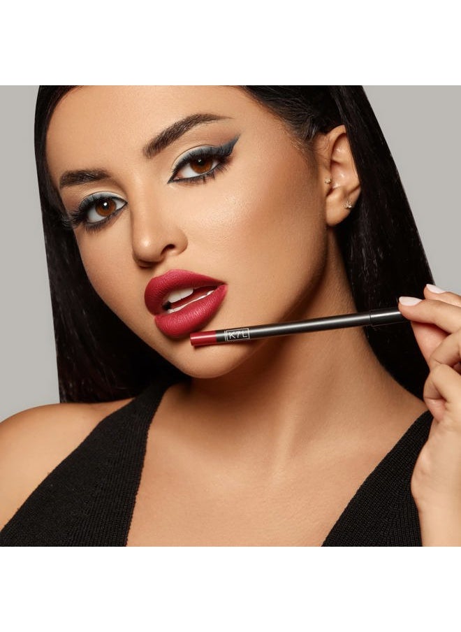 Red Lipliner (Vegan) - Waterproof and Smudge-Proof Cosmetics