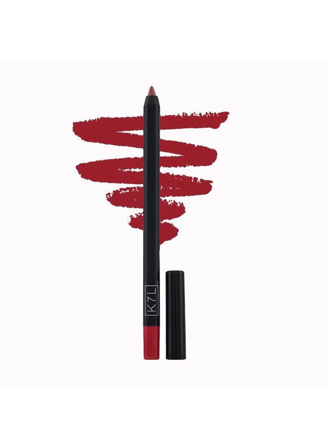 Red Lipliner (Vegan) - Waterproof and Smudge-Proof Cosmetics