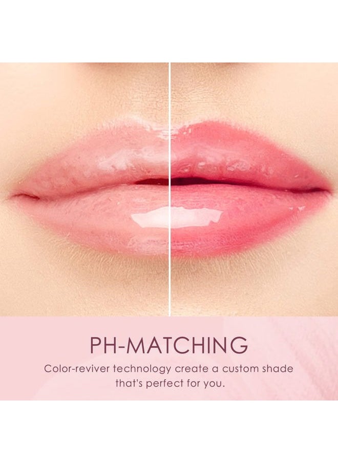 CATKIN Tinted Lip Balm Color Changing Lipstick Ultra Hydrating 100% Natural Lip Moistrurizer with Vitamin E Nourishing For Cracked & Dry Lips 0.12 oz Pink