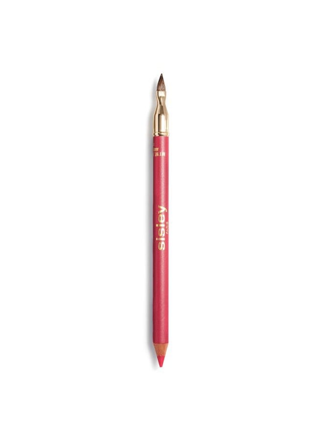 Phyto-Levres Perfect, 9 Fushia - Firm, Gentle, Easy-Glide Lip Pencil - Nourishes, Hydrates & Comforts Lips - Long-Wear Formula - Includes Brush & Sharpener