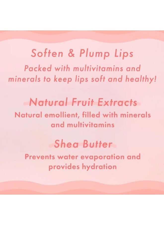 Mini Cherry Lip Balm, Easter Basket Stuffers, Korean Lip Balm for Women & Men, Hydrating & Moisturizing