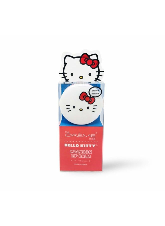 x Sanrio Macaron Lip Balm (Hello Kitty Mixed Berry) Korean Cute Scented Pocket Portable Soothing Advanced Must-Have on-The-go