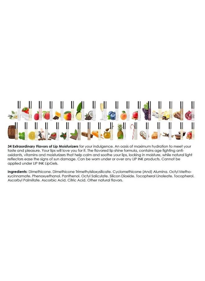 Vegan Flavored Lip Gloss Moisturizers - Coffee Vanilla