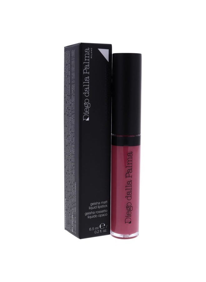 Makeupstudio Geisha Matt Liquid Lipstick - Incredibly Creamy Texture - Non-Dusty Matte Finish - Soft And Luscious Lips - Hyper-Velvety And Intense Color - 03 Zen Garden - 0.2 Oz