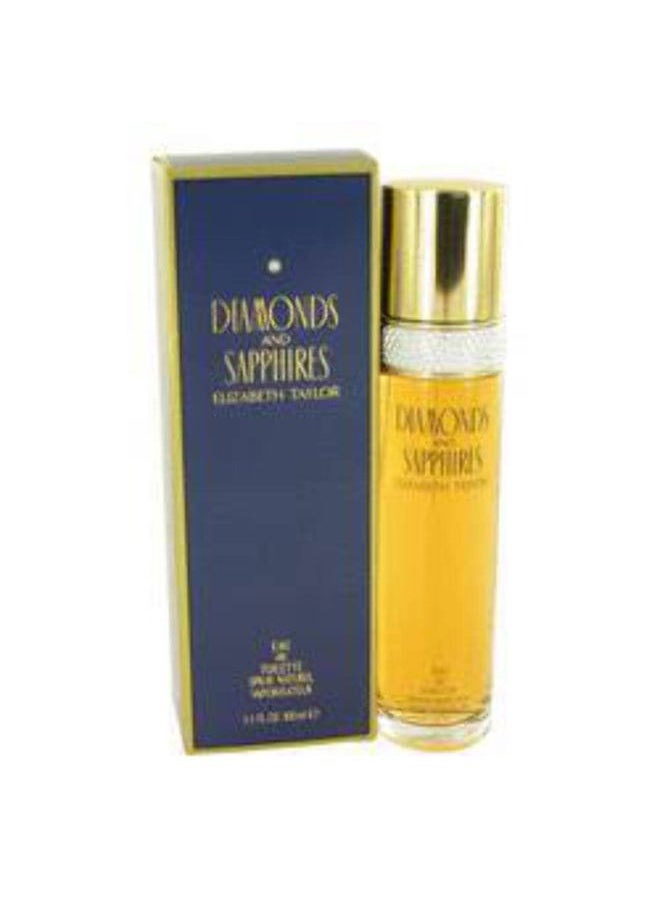 Diamonds & Sapphires by Elizabeth Taylor Eau De Toilette Spray 3.3 OZ