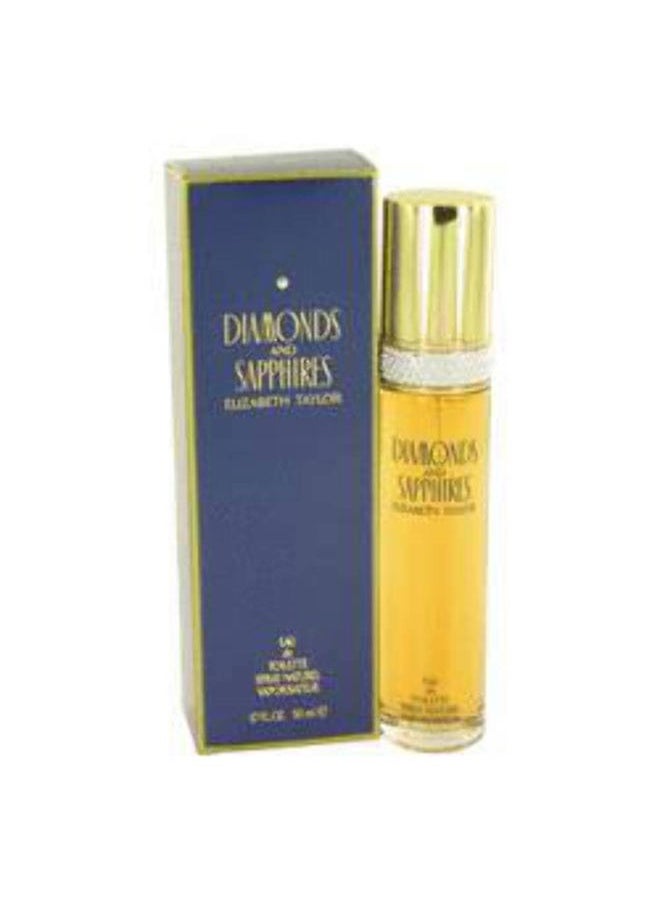 Diamonds & Sapphires by Elizabeth Taylor Eau De Toilette Spray 3.3 OZ
